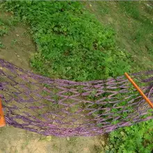 Наружные сетки с сеткой гамак-стиль деревянный гамак подвесная кровать Расширенная 260*80 см отправить rops