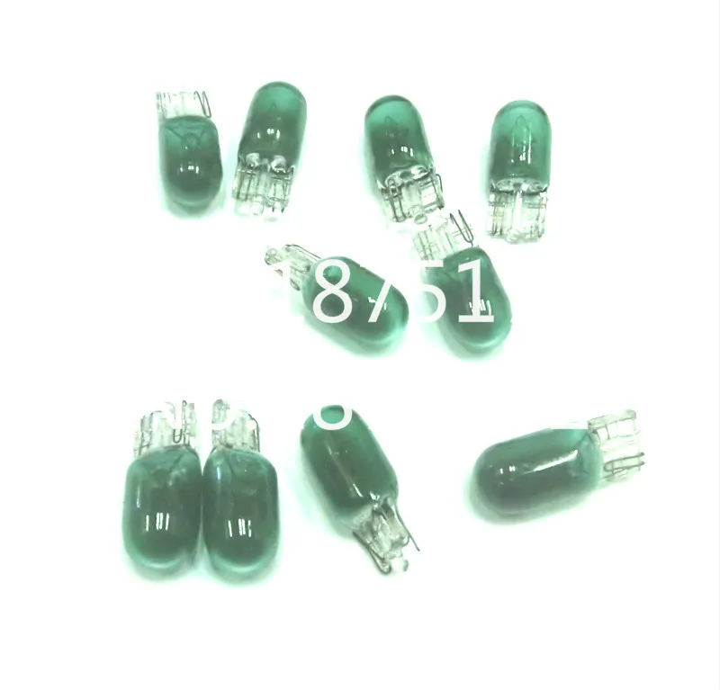 

10 шт., галогенная лампа T10 W5W 24V 194 501 Green 5W, галогенная лампа, сигнальный внутренний автомобильный светильник, лампа для стайлинга автомобиля, автомобильный светильник, источник, парковка