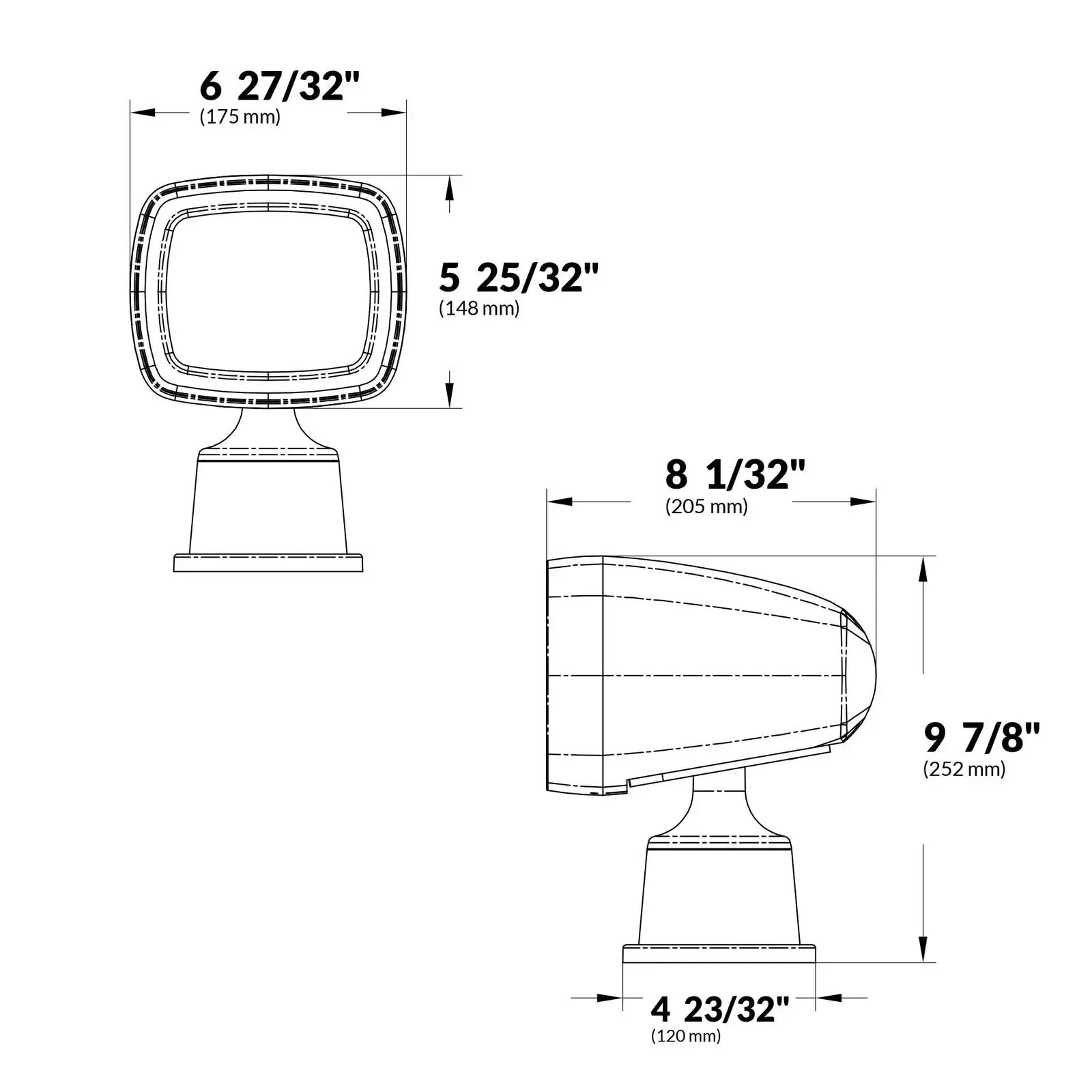 10 V-30 V 27 W Led пульт дистанционного управления Беспроводная лодка морской яхты поиск прожектор