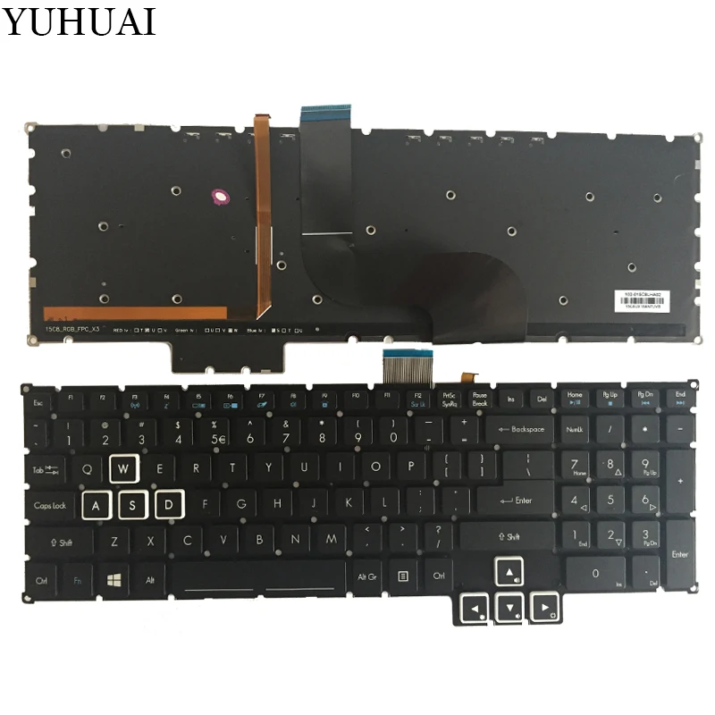 

NEW US keyboard for Acer Predator 17X GX-791 GX-792 US laptop Keyboard with backlit