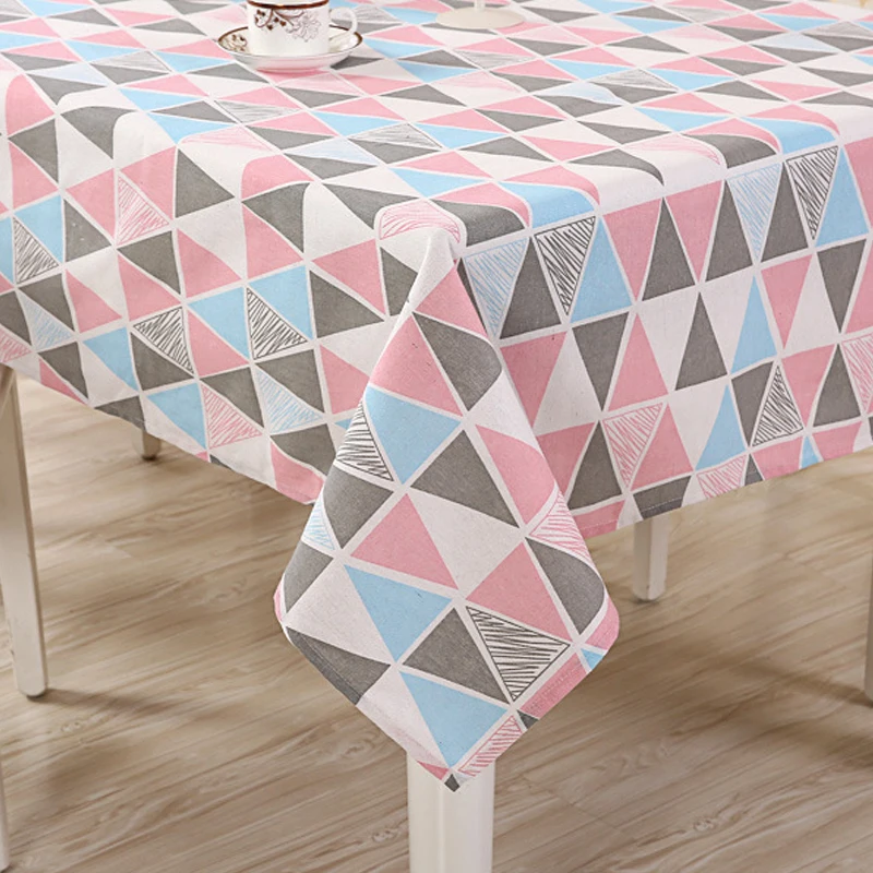 

19 Styles Cotton/Linen Table Cloth Modern Style Rectangular/Square Durable Tablecloth For Wedding Coffee Kitchen Table Cover