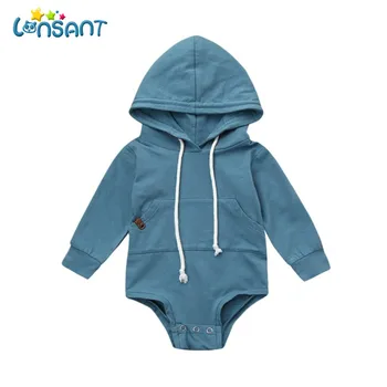 

LONSANT Bodysuit Body Bebe Menina Cotton Long Sleeve Baby Bodysuit Winter Children Boys Girls Clothes Jumpsuit Dropshipping De15