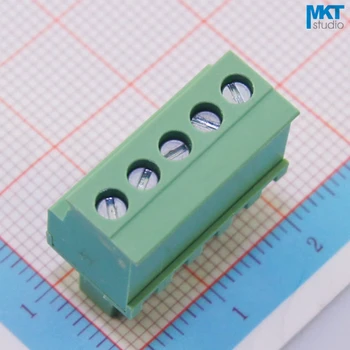 100Pcs 5P B-Type Straight Female Pluggable PCB Electrical Screw Terminal Block
100Pcs 5P B-Type Straight Female Pluggable PCB Electrical Screw Terminal Block