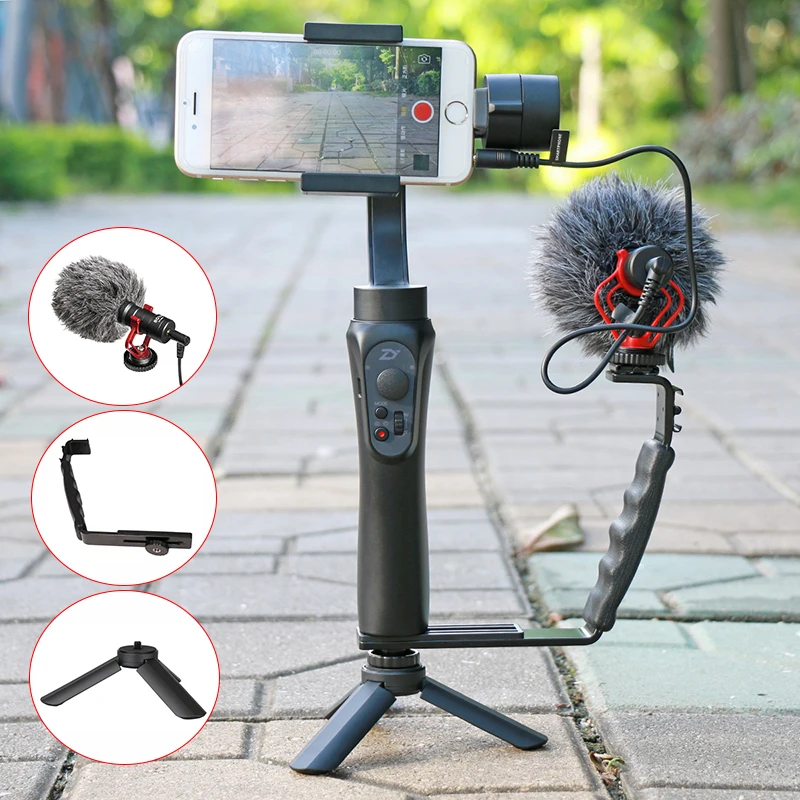 Zhiyun Smooth Q 3 Axis Smartphone Gimbal Stabilizer Selfie Steadicam