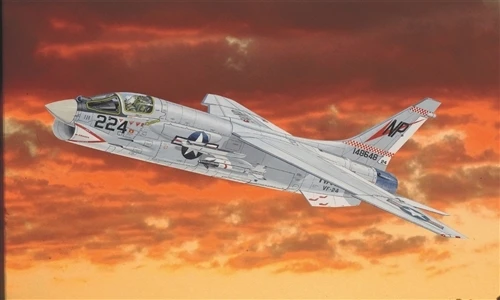 Out of print product Italeri model 1230 1 72 F 8 E CRUSADERS Plastic Model Kit