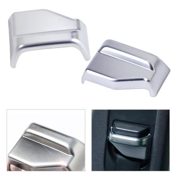 

DWCX 2pcs ABS Chrome Plated Interior B Pillar Seat Safety Belt Frame Cover for Benz E Class W212 2010 2011 2012 2013 2014 2015
