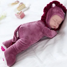 35CM Plush Stuffed Toys Baby Dolls Reborn Doll Toy For Kids Accompany Sleep Cute Vinyl Plush