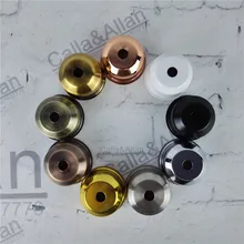 Железный держатель лампы охватывает DIY освещения купола базовый D45MM* h30mm 9 видов цветов Отделка чугуна гнездо