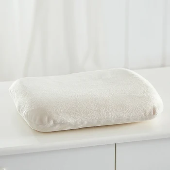 

Svetanya Latex Baby Bedding Pillow soft Memory neck almohada Beige-white 32x27cm