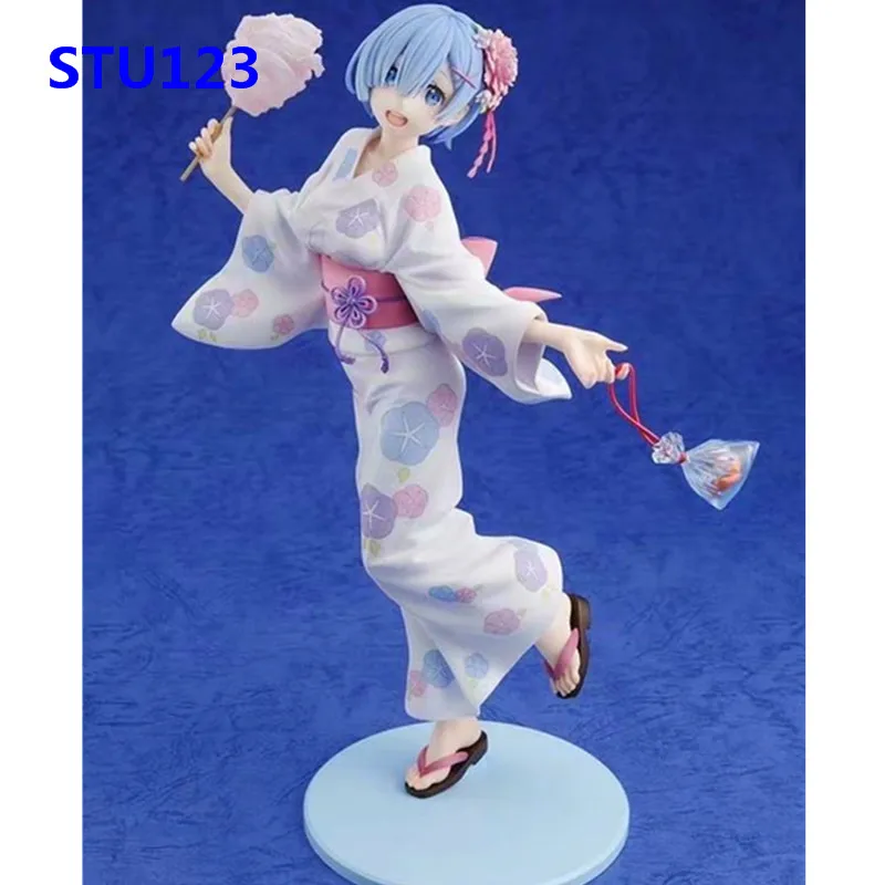 

9 Inches Re:Life in a different world from zero Rem Bathrobe Kimono PVC Action Figure Collectible Model Toy Boxed 23cm N807