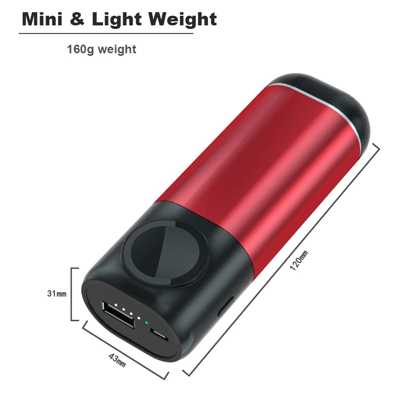 Быстрое магнитное Беспроводное зарядное устройство power Bank для iPhone airpods Apple Watch Series iWatch 1 2 3 4
