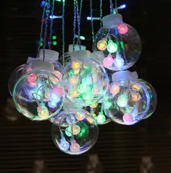 Светодиодный лампы led-вспышкой Строка Свадьба Рождество Спальня светильник украшения строка Starlight 1,5 m 10 светодиодный