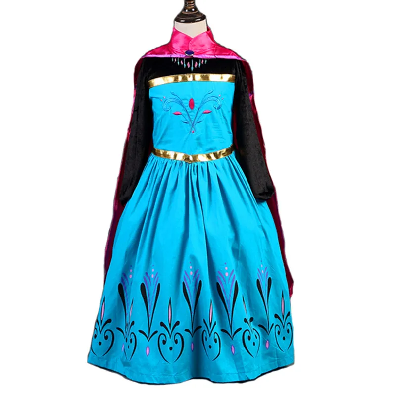 Лидер продаж; Брендовое платье для маленьких девочек; платье для девочек «Эльза и Анна»; детская одежда; vestidos; детское праздничное платье принцессы; Рождественская одежда