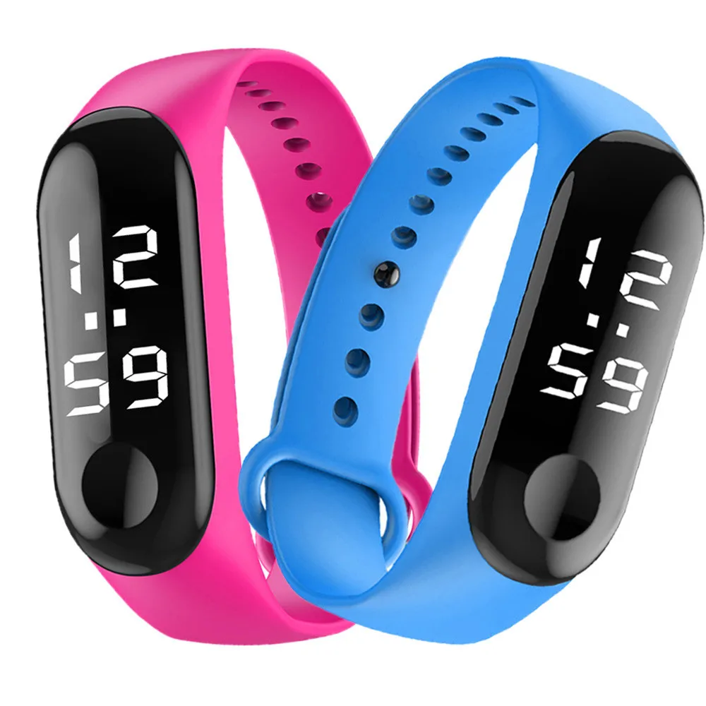 Luxury neutral LED watch ashion Digital LED Sports Watch Unisex