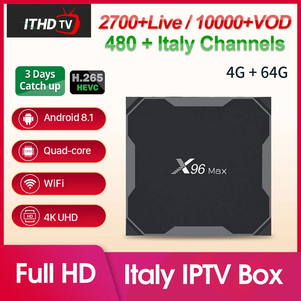 

Italy Spain IPTV Turkey Portugal IPTV X96 Max TV Box 64GB IPTV Italian Africa UAE Turkey IP TV Belgium Qatar IP TV Morocco Italy