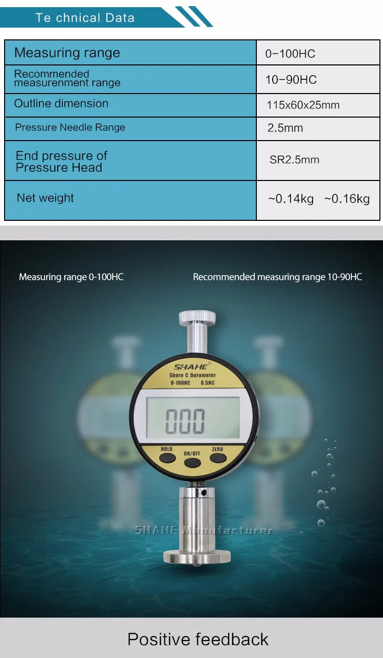Высокоточный Цифровой Измеритель Твердости на суше, измеритель твердости, LXD-C