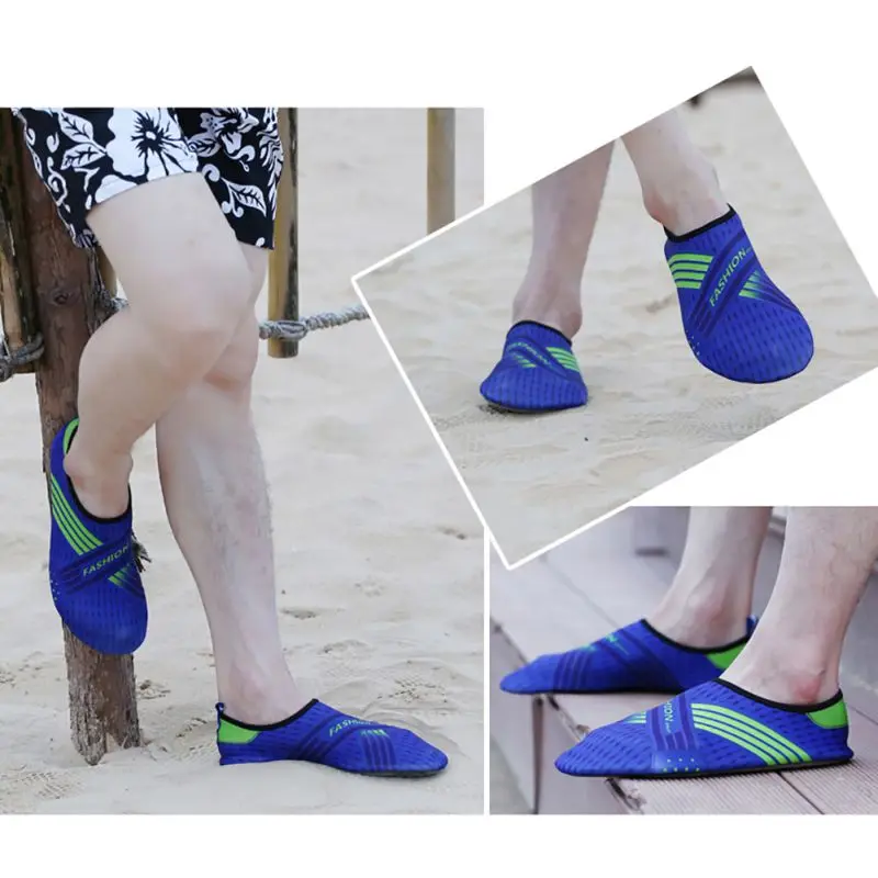Для женщин Для мужчин воды уличная водонепроницаемая обувь слипоны Гибкая бассейн пляжные Плавание Surf Йога мокрый Обувь кожи Обувь