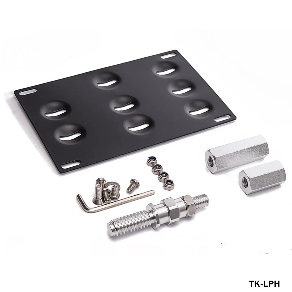 License Plate Holder Mount Tow Hook Bracket License Plate Relocator