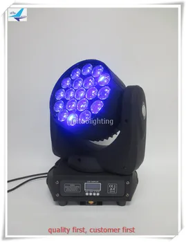 

(2/CASE) DJ Disco KTV Bar Event Party Show 19x15w rgbw 4 in 1 Professional Moving Head wash Fixture with Variable Zoom
