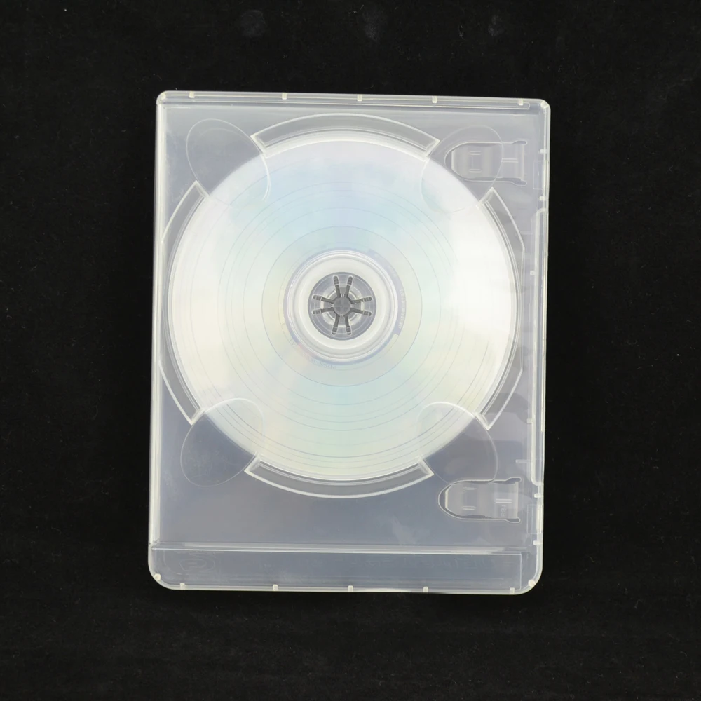  High quality CD-ROM Protector Housing case optical disk Shell Transparent White thickness for PS3 f