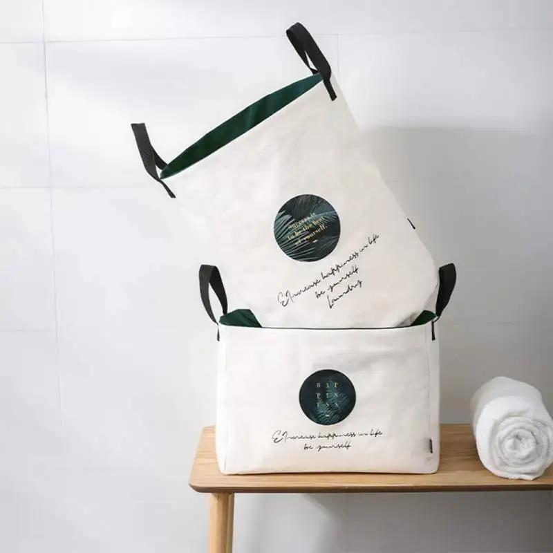 

Nordic Minimalist Style Household Foldable Storage Basket Hamper Clothes Basket