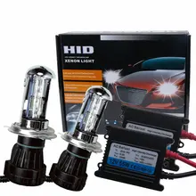 Xenon H7 55W AC тонкий балласт HID ксеноновая лампа комплект 12V H1 H3 H11 9005 hb4 h4 Bi-Xenon 4300k 6000k Замена HID ксеноновая лампа