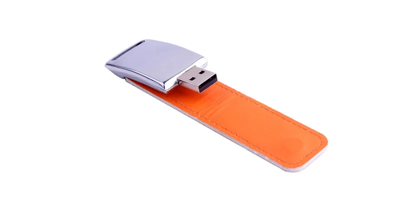 JASTER USB 2,0 кожа usb+ Подарочная коробка usb флешка 4 ГБ 8 ГБ 16 ГБ 32 ГБ 64 Гб карта памяти U диск usb флэш-накопитель