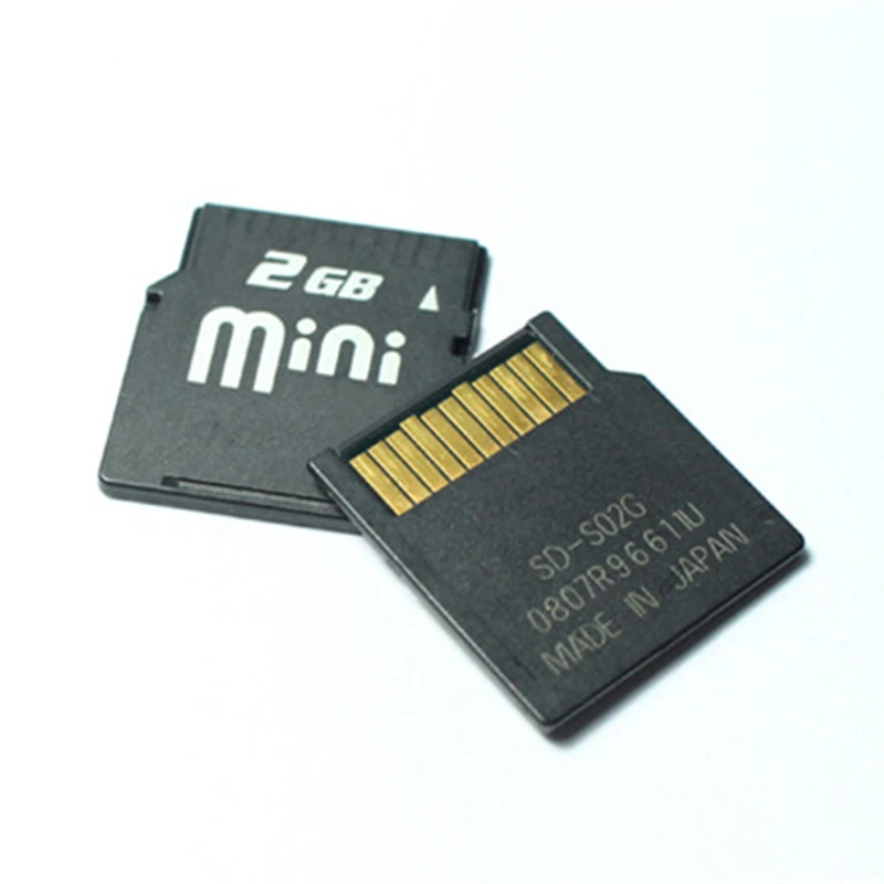 2019 New Year Wholesale Original capacity 2GB MINISD Card MINI SD Memory Card With Free Card 3