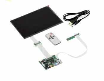 

hdmi 1280(RGB)*800 EJ101IA-01G 10.1" LCD for Raspberry Pi Screen Display With Remote Driver Control Board 2AV VGA
