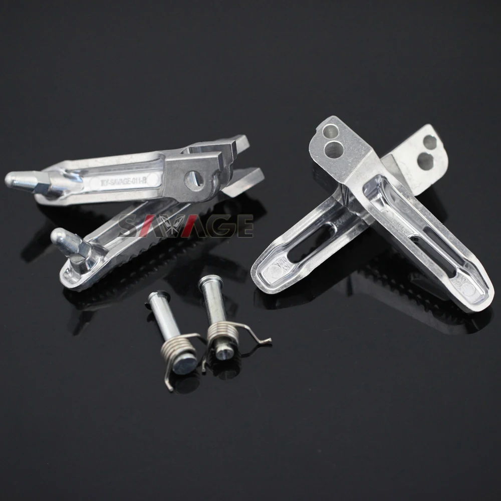 

For BMW S1000RR HP4 S1000R 2010-2017 Motorcycle Aluminum Rider Front & Rear Foot Pegs Adapters