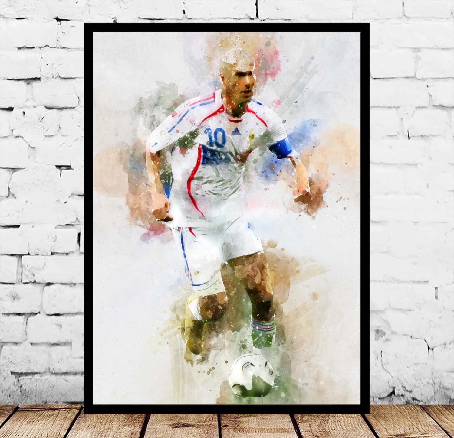 Zidane كرة القدم كرة قدم رياضية مائية مجردة المشارك