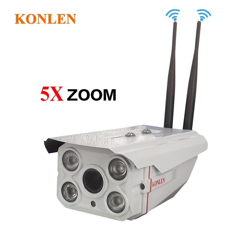 Камера видеонаблюдения Camhi 1080P Zoom IP водонепроницаемая Wi Fi 5X оптическая 2 МП Full HD