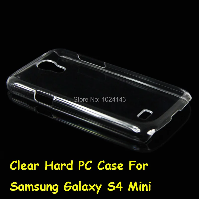 

New Slim Crystal Transparent Hard PC Back Case Cover Protection Skin Shell For Samsung Galaxy S4 Mini i9190