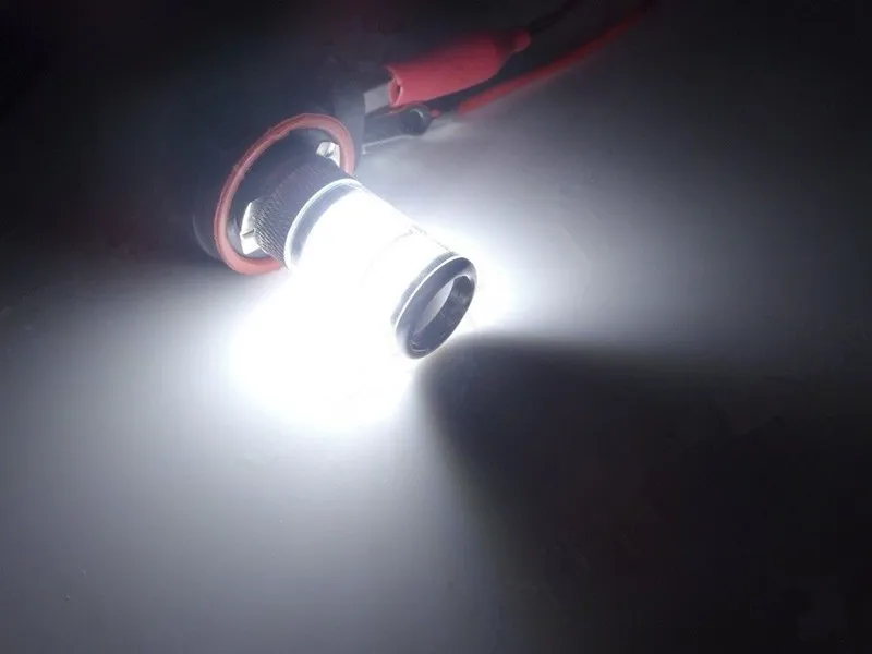 Spedizione Gratuita 2 Fendinebbia A Led Bianchi Puri Super Luminosi Per Ford Mustang Shelby Gt500 2007-2014