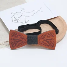 Мужские, женские, полые, резные, Ретро стиль, деловые, вечерние, подарок, деревянный галстук-бабочка, ручная работа, галстук-бабочка, свадебная бабочка, настоящий деревянный галстук