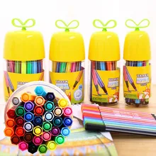 Моющаяся цветная ручка 12 цветов-36 цветов Детская цветная ручка Pe