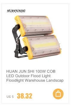 HUAN JUN SHI 2 шт. 50 Вт COB светодиодный проектор наружная настенная Светодиодная лампа прожектора светодиодный придорожный фонарь AC200V Светодиодный прожектор наружный