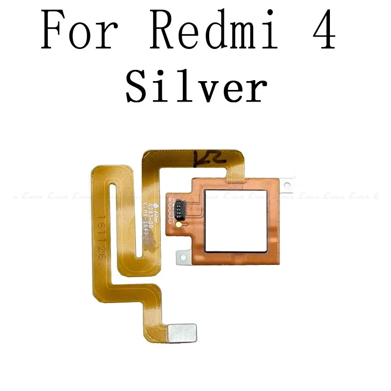 Сенсорный ID дактилоскопический сканер сенсор Главная Кнопка возврата ключа меню Flex для Xiaomi Redmi 4X4 Pro Prime 5 Plus