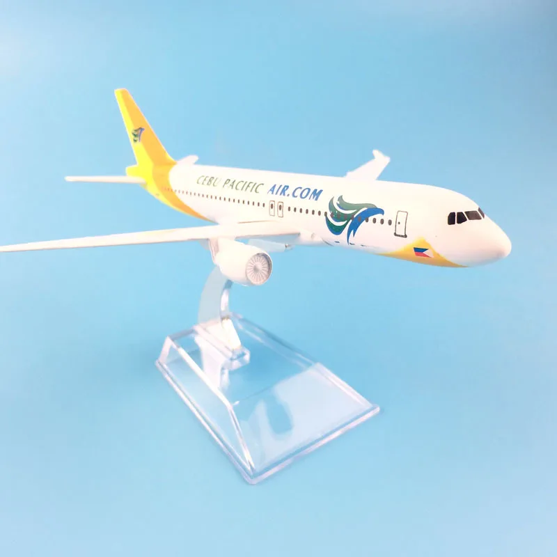 Модель самолета JASON TUTU 16 см модель Cebu Pacific Air Аэробус A320 Литые металлические