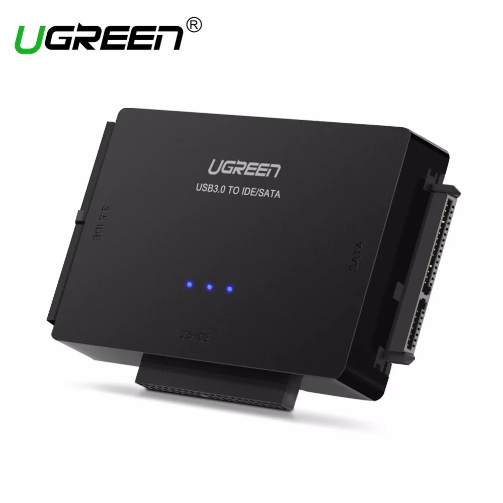 Ugreen USB 3 0 To SATA IDE Converter For 2 5 3 5 Hard Disk Drive