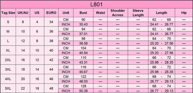 L801-SMT-size