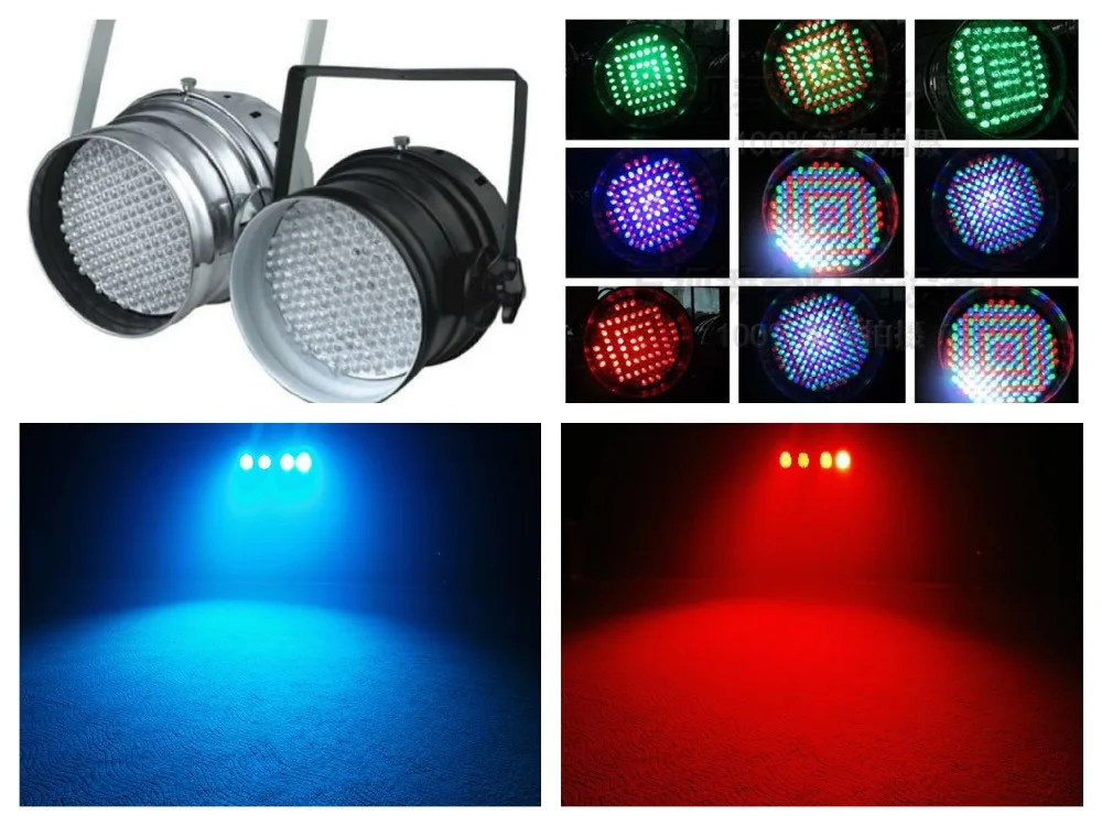 6 шт./лот LED Par Can Light 183x10 мм RGB PAR64 PAR light DMX лампа для сцены диско освещение шоу|light up