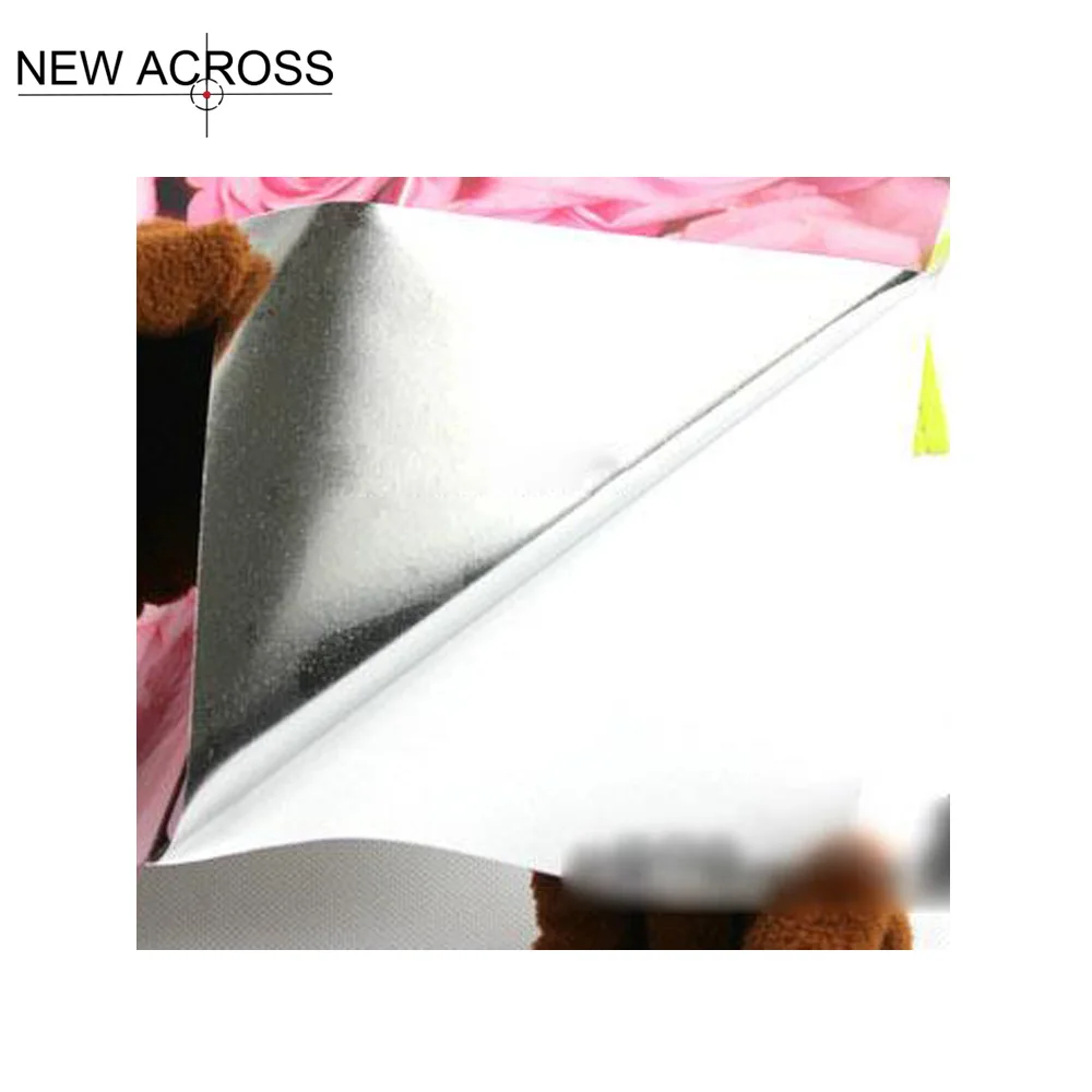 GUHD 1pc Kitchen Wall Stickers Aluminum Foil Waterproof 750X450mm Kitchen Living Room Wall Picture More Style Design Decoration