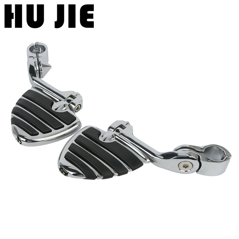 

1.25" 32mm Long Angled Highway Bar Mount Foot Peg Footrest For Suzuki INTRUDER C1800RT M109R C109R BOULEVARD M90 S50 M50Z C90