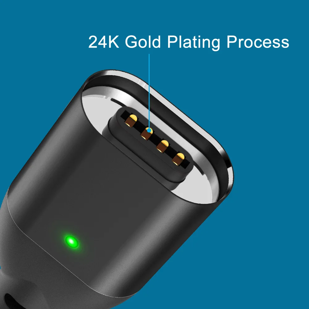 TOPK AM413A سريع شحن كابل مغناطيسي ل فون Xs ماكس Xr 8 زائد الهاتف المحمول المصغّر USB كابل و USB نوع C كابل يو إس بي C Cabl