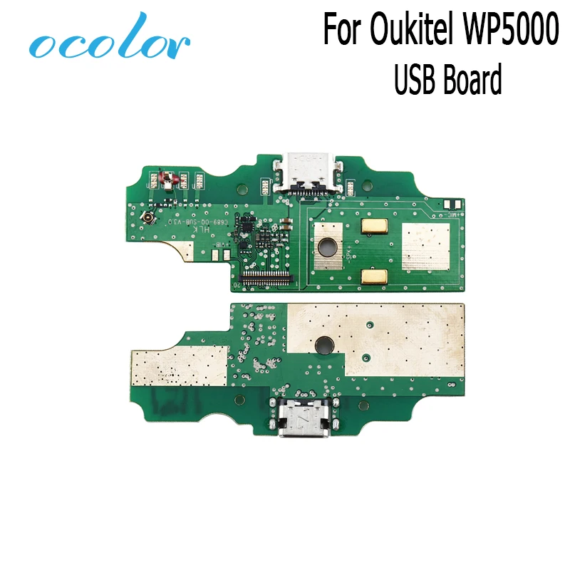 Ocolor для Oukitel WP5000 USB плата 100% Новинка разъем зарядная Сменные аксессуары мобильный