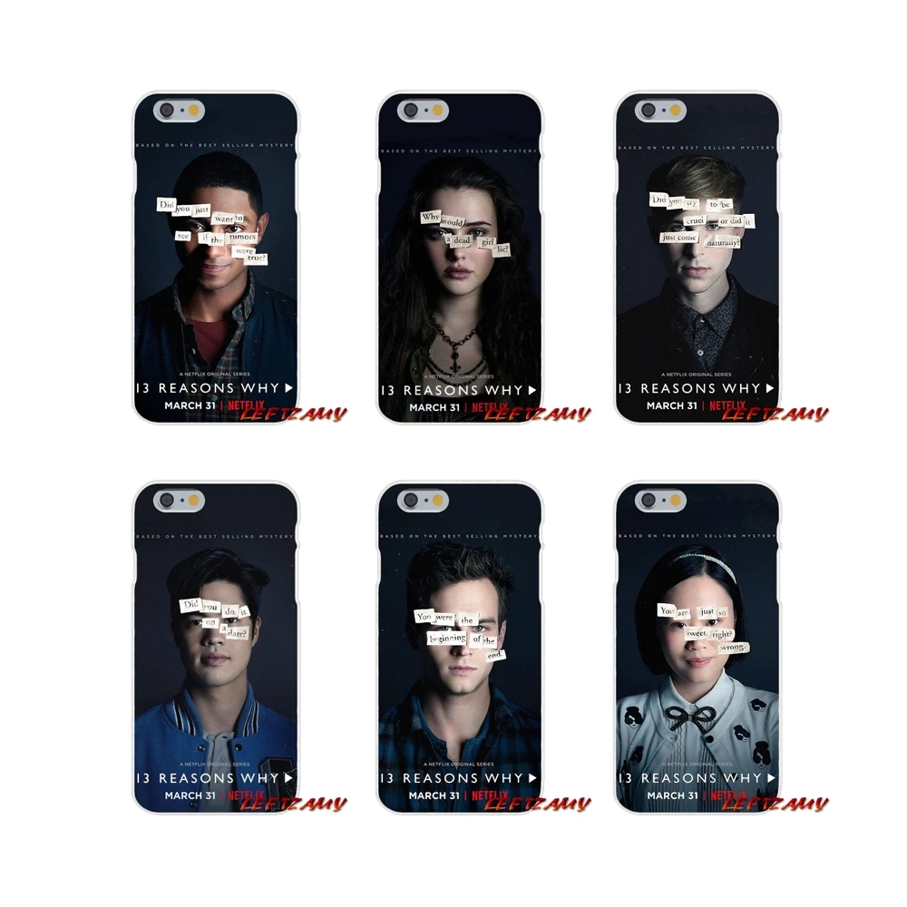 Accessories Phone Covers tv 13 Thirteen Reasons Why Season 1 For iPhone X XR XS MAX 4 4S 5 5S 5C SE 6 6S 7 8 Plus ipod touch | Мобильные