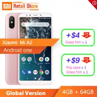 In Stock Global Version Xiaomi Mi A2 4GB 64GB Smartphone AI Dual 20MP Camera Snapdragon 660 Octa Core 5.99" 19:9 Full Screen