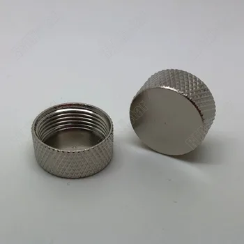 

50 Pieces Protective Cover Dust Cap For N Female Jack RF Connector Without Ring Chain