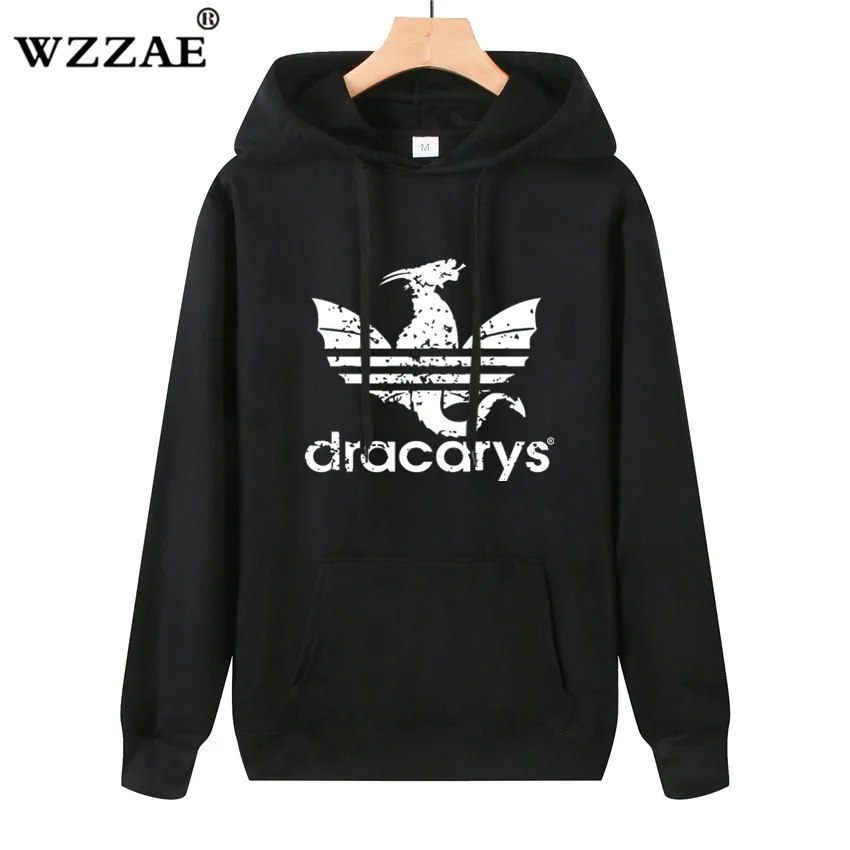 

Spring Thin Men Game of Thrones Hoodies Sweatshirts 2019 Unisex Dracarys Harajuku Women Hoody Streetwear Hip Hop Clothes